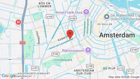 Lokaler til leje i Amsterdam Oud-West - Foto fra Google Street View