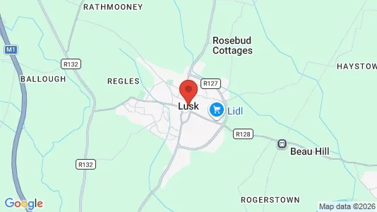 Lokaler til leje i Lusk - Foto fra Google Street View