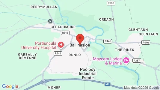 Gewerbeflächen zur Miete i Ballinasloe – Foto von Google Street View