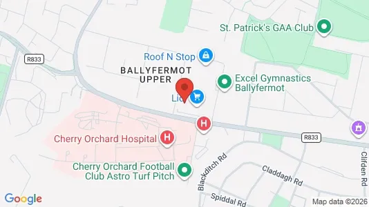 Værkstedslokaler til leje i Dublin 10 - Foto fra Google Street View