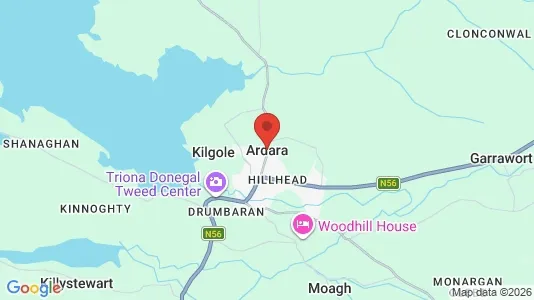 Lokaler til leie i Ardara – Bilde fra Google Street View