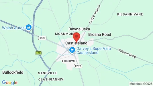 Commercial properties for rent i Castleisland - Photo from Google Street View