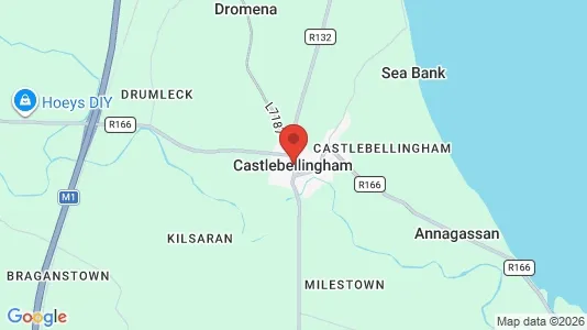 Gewerbeflächen zur Miete i Castlebellingham – Foto von Google Street View