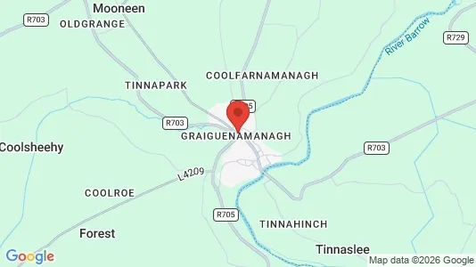 Lokaler til leje i Graiguenamanagh - Foto fra Google Street View