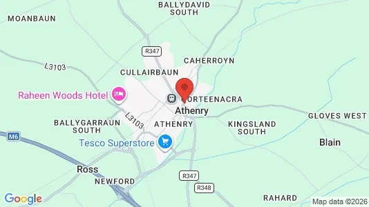 Kommerzieller Grund zur Miete i Athenry – Foto von Google Street View