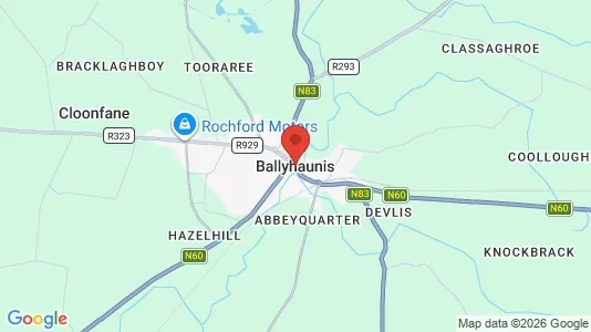 Industrial properties for rent i Ballyhaunis - Photo from Google Street View