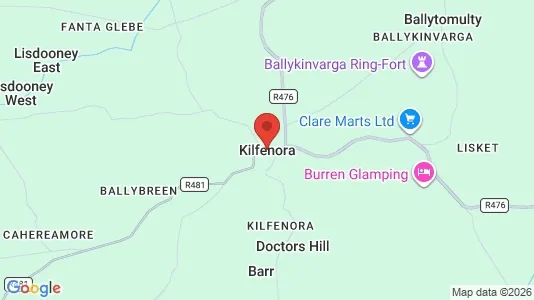 Lokaler til leje i Kilfenora - Foto fra Google Street View