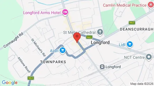 Commercial properties for rent i Longford - Photo from Google Street View