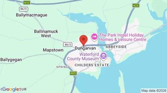 Toimistotilat Vuokrattavana i Dungarvan - Kuva Google Street Viewstä