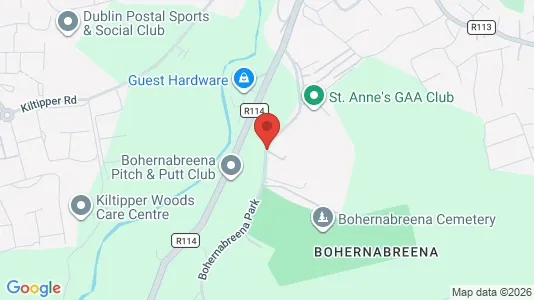 Liikekiinteistöt Vuokrattavana i Bohernabreena - Kuva Google Street Viewstä
