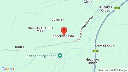 Lokaler til leje i Knocknagashel - Foto fra Google Street View