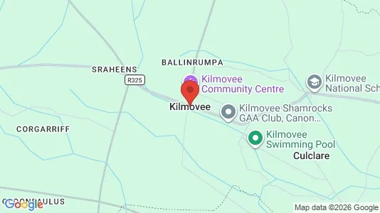 Företagslokaler för uthyrning i Kilmovee – Foto från Google Street View