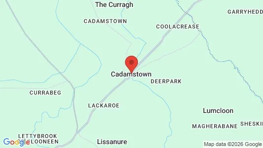 Lokaler til leie i Cadamstown - kort over placeringen
