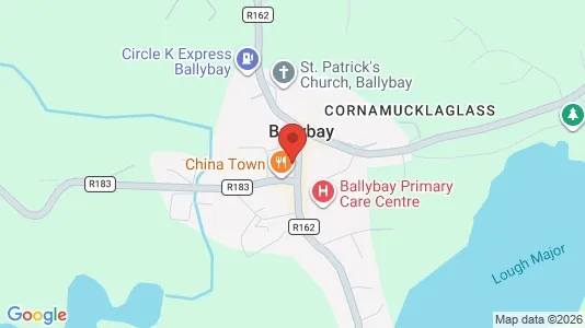 Commercial properties for rent i Ballybay - Photo from Google Street View