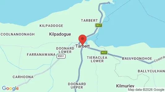 Lokaler til leie i Tarbert – Bilde fra Google Street View