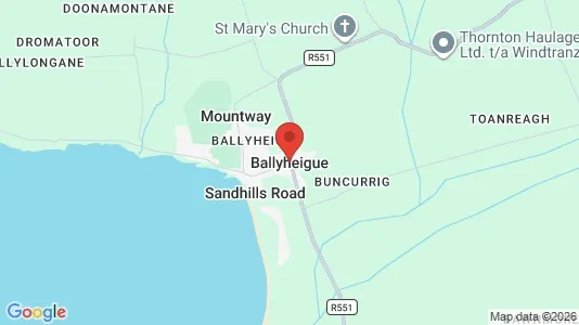 Commercial properties for rent i Ballyheige - Photo from Google Street View