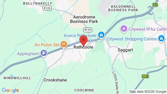 Lokaler til leje i Rathcoole - Foto fra Google Street View