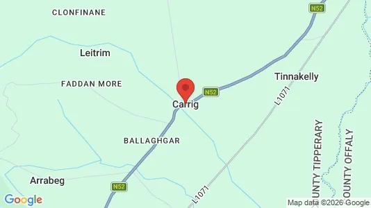 Commercial properties for rent i Carrig - kort over placeringen