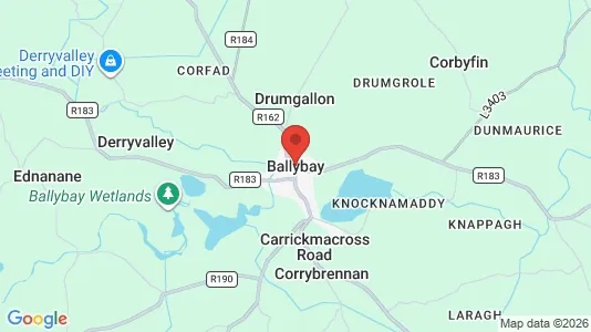 Bedrijfsruimtes te huur i Ballybay - Foto uit Google Street View