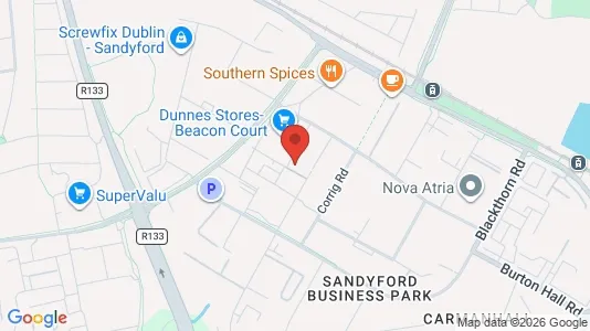 Kontorer til leie i Dublin 18 – Bilde fra Google Street View