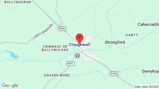 Gewerbeflächen zur Miete i Craughwell – Foto von Google Street View