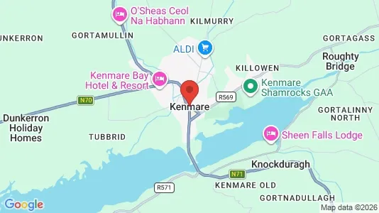 Gewerbeflächen zur Miete i Kenmare – Foto von Google Street View