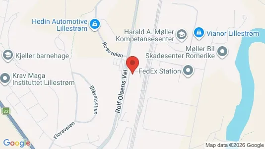 Toimistotilat Vuokrattavana i Skedsmo - kort over placeringen