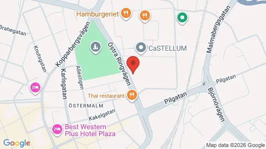 Lagerlokaler til leje i Västerås - Foto fra Google Street View