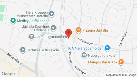 Büros zur Miete i Järfälla – Foto von Google Street View