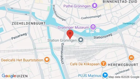 Kontorlokaler til leje i Groningen - Foto fra Google Street View