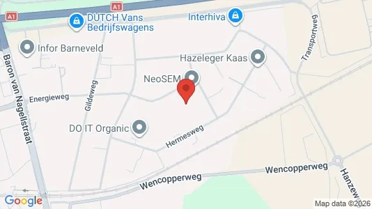 Toimistotilat Vuokrattavana i Barneveld - Kuva Google Street Viewstä