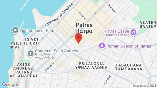 Kontorer til leie i Patras – Bilde fra Google Street View