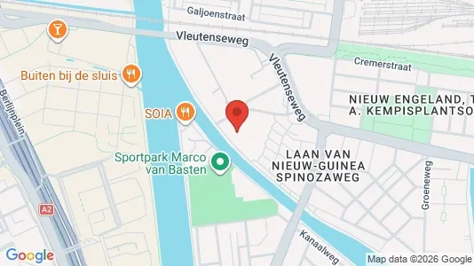 Office spaces for rent i Utrecht West - kort over placeringen