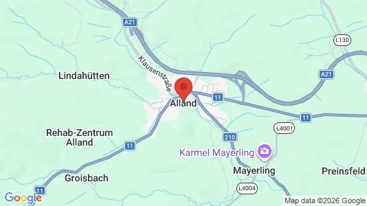 Kontorer til leie i Alland – Bilde fra Google Street View