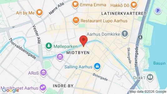 Office spaces for rent i Aarhus C - Photo from Google Street View