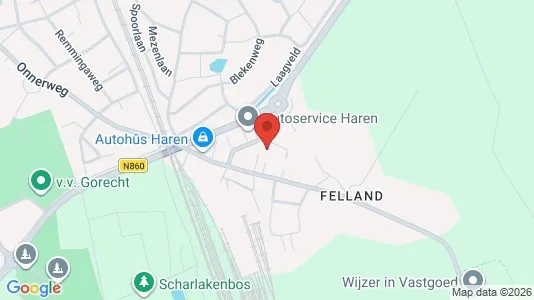 Office spaces for rent i Haren - kort over placeringen