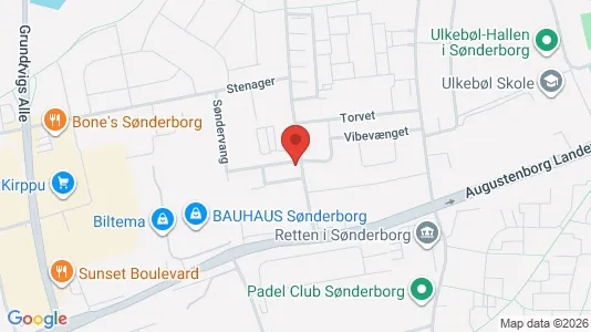 Lager til leie i Sønderborg – Bilde fra Google Street View