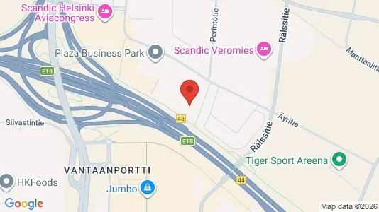 Büros zur Miete i Vantaa – Foto von Google Street View