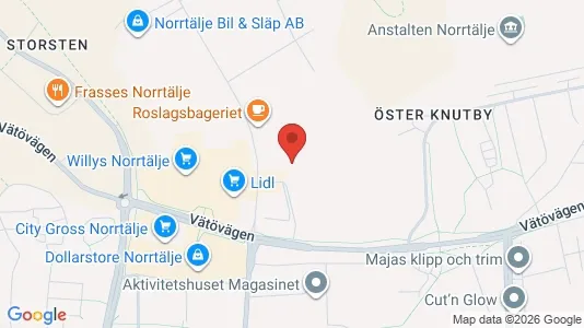 Lokaler til leie i Norrtälje – Bilde fra Google Street View