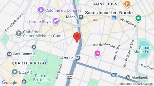 Commercial properties for sale i Stad Brussel - Photo from Google Street View