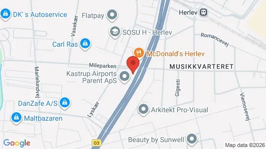 Kantorruimte te huur i Herlev - Foto uit Google Street View