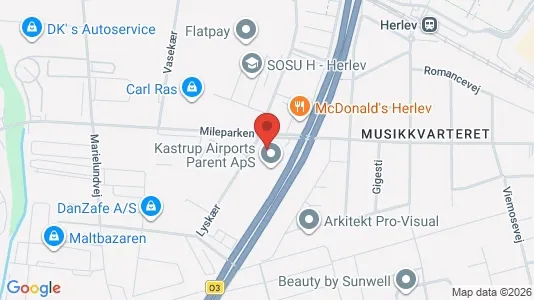 Kantorruimte te huur i Herlev - Foto uit Google Street View
