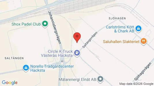 Værkstedslokaler til leje i Västerås - Foto fra Google Street View