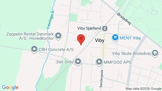 Lager til leie i Viby Sjælland – Bilde fra Google Street View