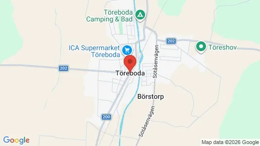 Gewerbeflächen zur Miete i Töreboda – Foto von Google Street View