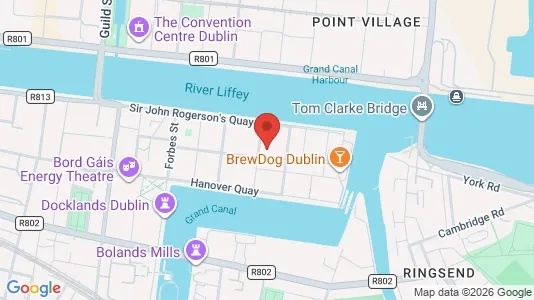 Kantorruimte te koop i Dublin 2 - kort over placeringen