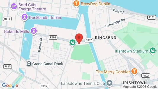 Kantorruimte te koop i Dublin 2 - kort over placeringen