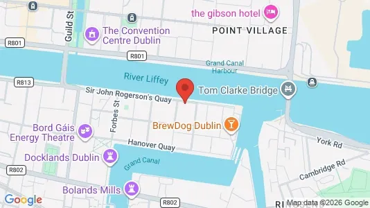 Office spaces for sale i Dublin 2 - kort over placeringen