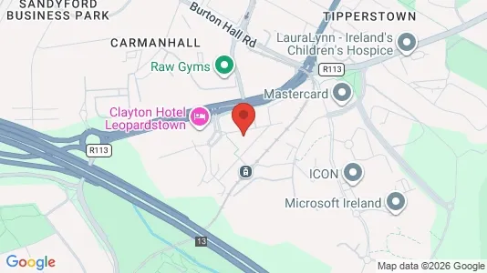Toimistotilat Vuokrattavana i Dublin 18 - Kuva Google Street Viewstä