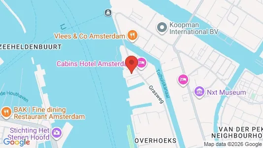 Office spaces for rent i Amsterdam Noord - kort over placeringen
